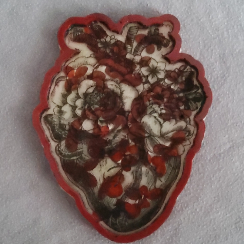 anatomical heart tray